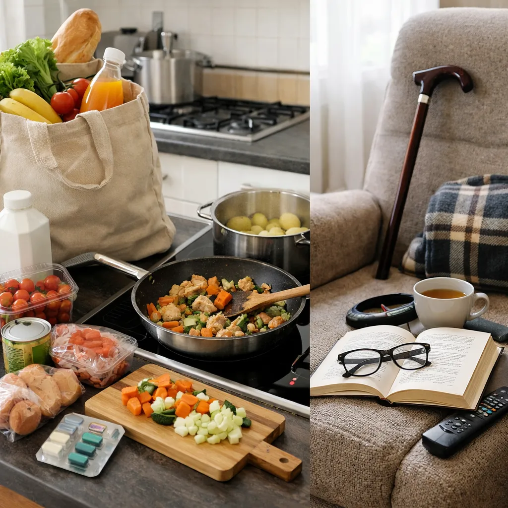 Aide à domicile courses repas accompagnement à Vesoul - RD Ménage à domicile